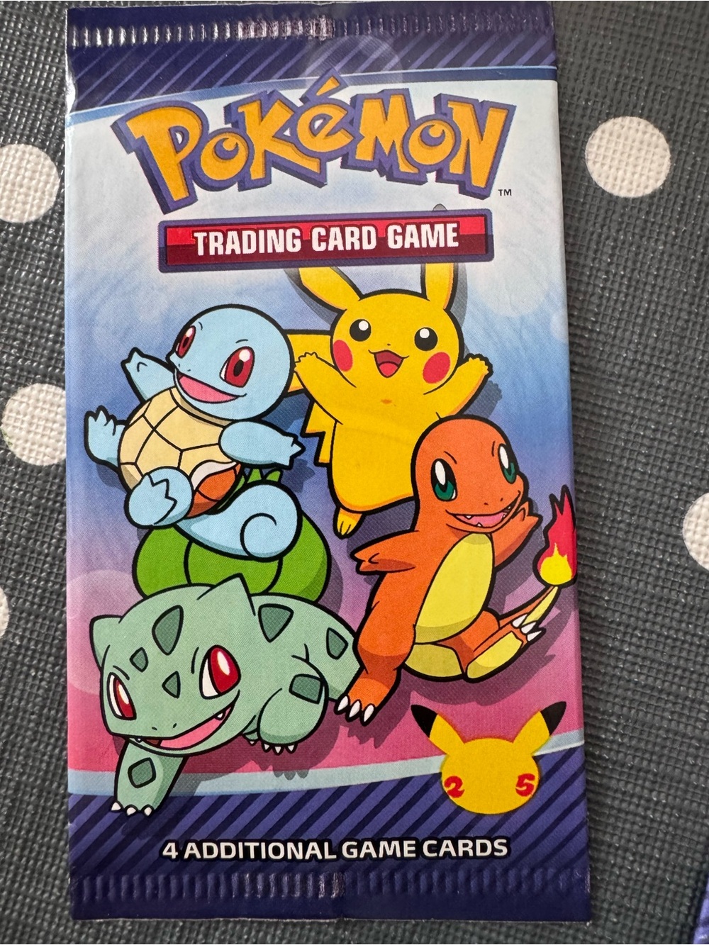 Pokemon Card Packs from MacDonalds Happy Meal